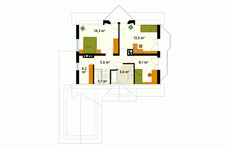 Projekt domu wielorodzinnego Maciejka 3 - 