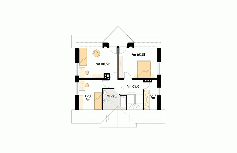 Projekt domu wielorodzinnego Maciejka 4 - 