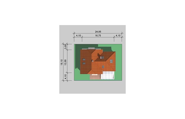 Projekt domu wielorodzinnego LK&676 - Usytuowanie