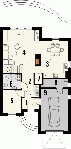 Rzut projektu BARCELONA