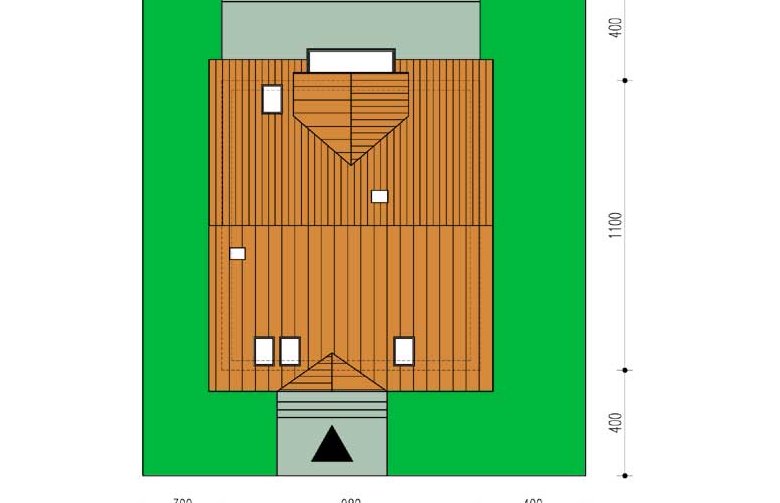 Projekt domu wielorodzinnego Melka - Usytuowanie