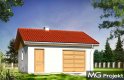 Projekt domu energooszczędnego Garaż BG02 (429) - wizualizacja 0