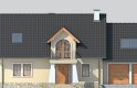 Projekt domu wielorodzinnego LK&712 - elewacja 1