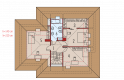 Projekt domu jednorodzinnego Jarek G1 - poddasze