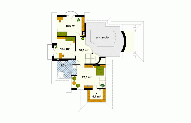 Projekt domu wielorodzinnego Mistral - 