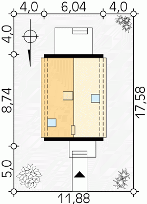 Usytuowanie budynku Mini 3