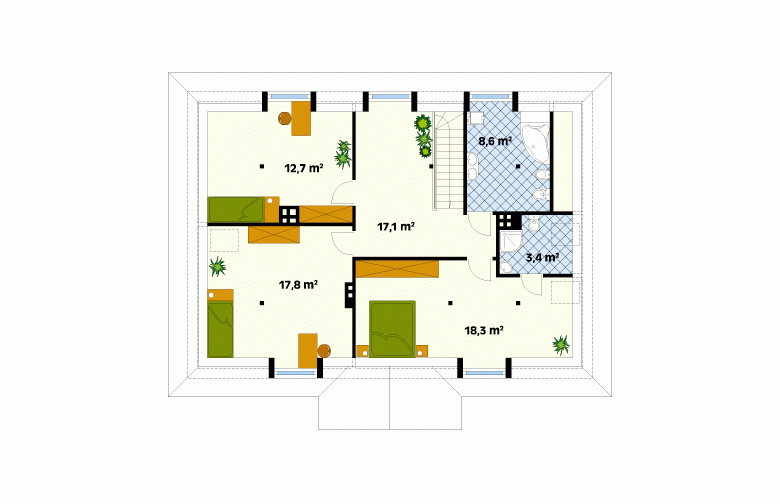 Projekt domu wielorodzinnego Opus - 