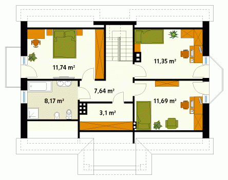 Rzut projektu Poemat 3