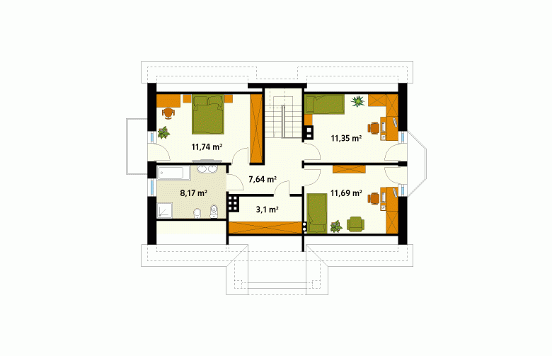 Projekt domu wielorodzinnego Poemat 3 - 