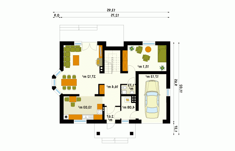 Projekt domu wielorodzinnego Poemat 3 - 