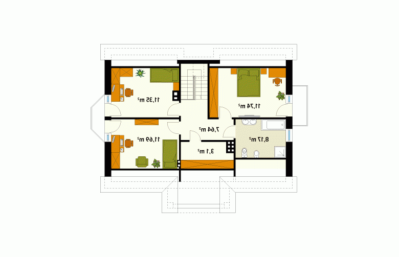 Projekt domu wielorodzinnego Poemat 3 - 