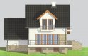 Projekt domu wielorodzinnego LK&734 - elewacja 3