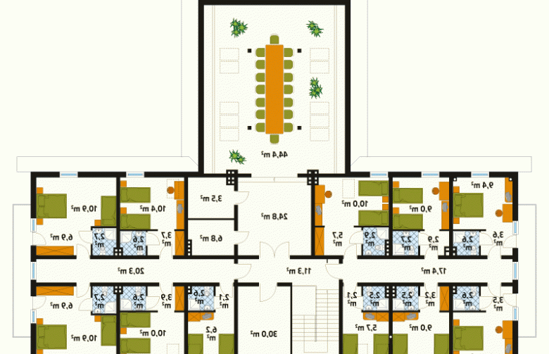 Projekt dworku Polana 3 - 