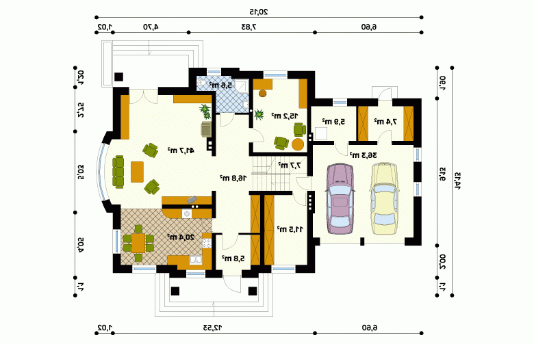 Projekt domu wielorodzinnego Posejdon - 