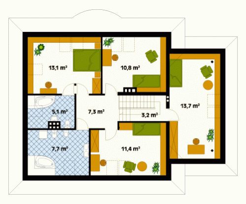 Rzut projektu Skowronek 2