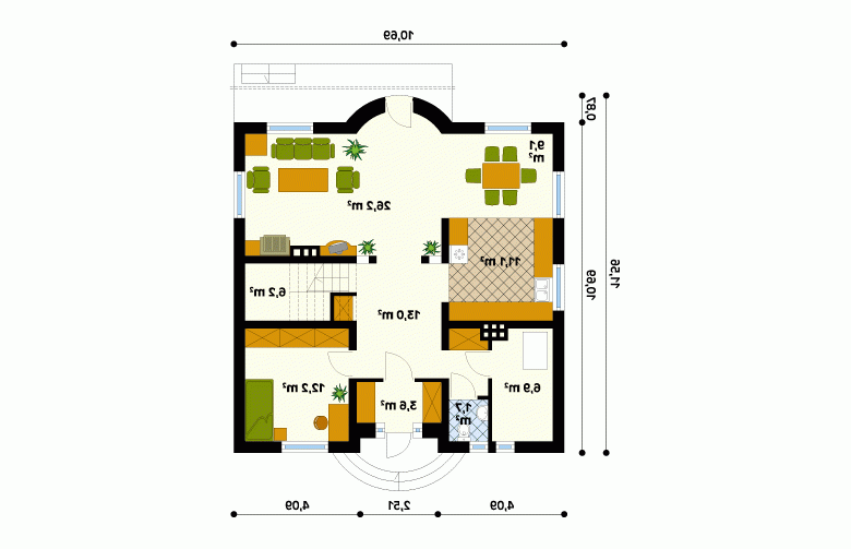 Projekt domu wielorodzinnego Skowronek - 