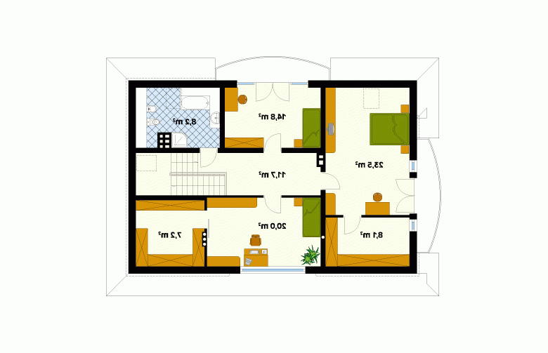 Projekt domu wielorodzinnego Arka - 