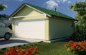Projekt domu energooszczędnego G23 - Budynek garażowo - gospodarczy - wizualizacja 0