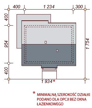 Usytuowanie budynku Santia