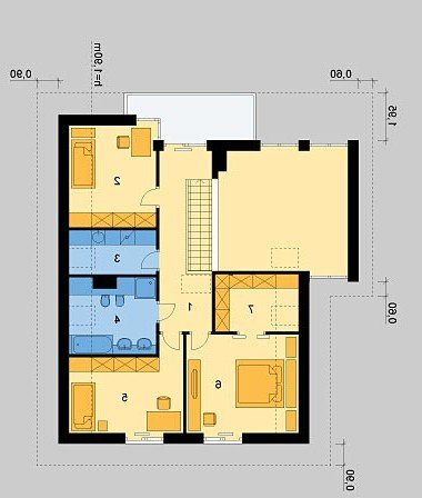 PODDASZE LK&674 - wersja lustrzana