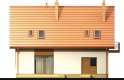 Projekt domu jednorodzinnego Aronia - elewacja 3