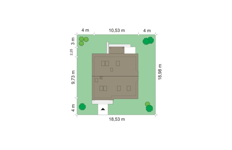 Projekt domu wielorodzinnego Bryza 3 (29) - Usytuowanie