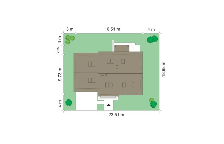 Projekt domu wielorodzinnego Bryza 2 (28) - Usytuowanie