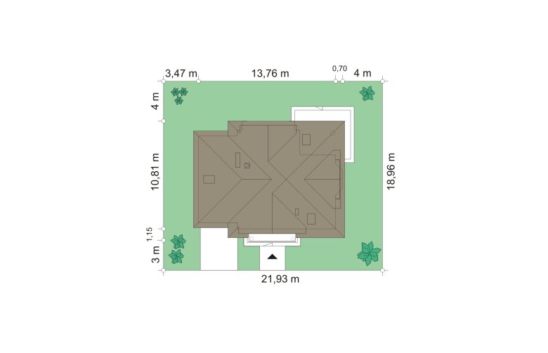 Projekt domu wielorodzinnego Julka 2 (102) - Usytuowanie