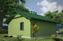 Projekt domu energooszczędnego G58 - Budynek garażowo - gospodarczy - wizualizacja 1
