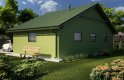 Projekt domu energooszczędnego G34 - Budynek garażowy - wizualizacja 1