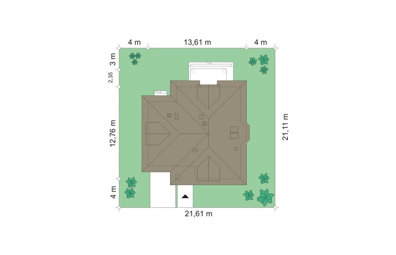 Projekt domu wielorodzinnego Prymus (171) - Usytuowanie