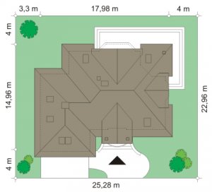 Usytuowanie budynku Maja 4 (130)