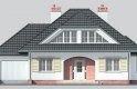Projekt domu wielorodzinnego LK&672 - elewacja 1