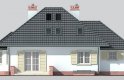 Projekt domu wielorodzinnego LK&672 - elewacja 3
