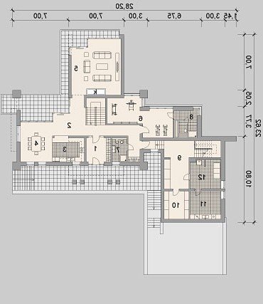 PARTER LK&714 - wersja lustrzana