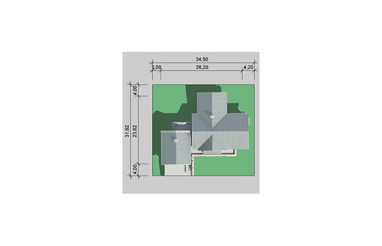 Projekt domu wielorodzinnego LK&714 - Usytuowanie