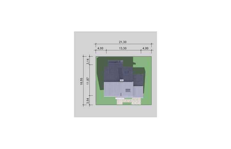 Projekt domu wielorodzinnego LK&773 - Usytuowanie