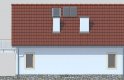 Projekt domu parterowego LK&812 - elewacja 3