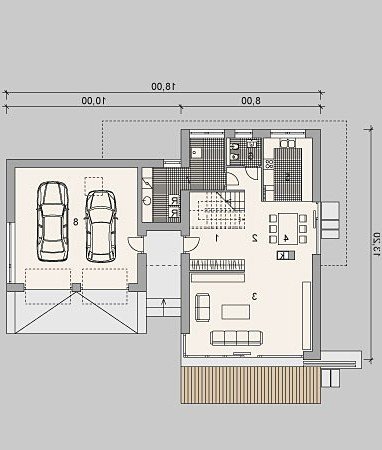 PARTER LK&802 - wersja lustrzana