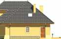 Projekt domu jednorodzinnego GRAFIKA - elewacja 3