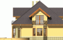 Projekt domu jednorodzinnego IKEBANA - elewacja 1