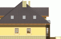 Projekt domu jednorodzinnego IKEBANA - elewacja 3