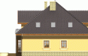 Projekt domu jednorodzinnego IKEBANA - elewacja 3