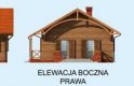 Projekt domu parterowego EL PINAR 2 - elewacja 4