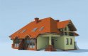 Projekt domu bliźniaczego IBIZA - BLIŹNIAK (jeden segment) - wizualizacja 3