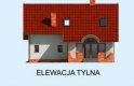 Projekt domu z poddaszem MIRANDA - elewacja 3