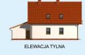 Projekt domu z poddaszem MONTANA - elewacja 3