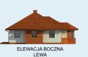 Projekt domu parterowego LA PAZ - elewacja 2