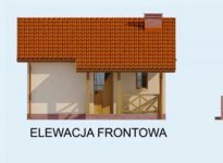 Elewacja projektu RIOBAMBA dom letniskowy - 1