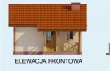 Projekt domu letniskowego RIOBAMBA dom letniskowy - elewacja 1